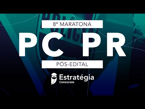 8ª Maratona PC PR – Pós-edital