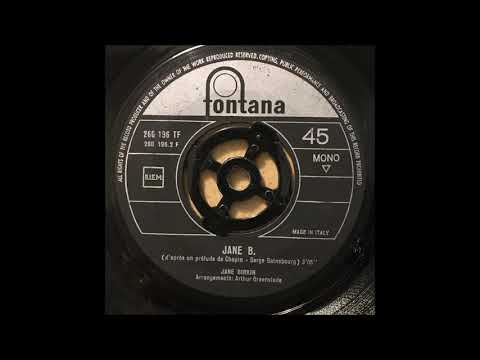 JANE BIRKIN & SERGE GAINSBOURG ♪JE T'AIME      MOI NON PLUS♪JANE B,♪