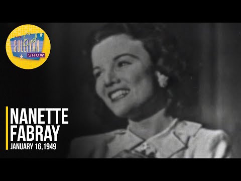 Nanette Fabray "Mr. Right" on The Ed Sullivan Show