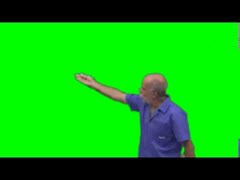 OLHA LÁ (MEME), fundo verde