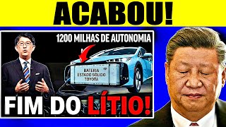 CEO da Toyota Acaba de Lançar Uma Bateria Revolucionária, 1900 km de Autonomia Carrega em 5 Minutos!