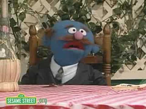 Sesame Street - Grover the Waiter - More Spaghetti
