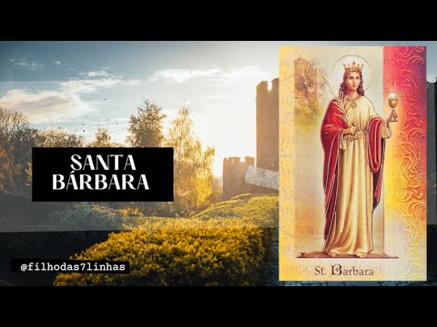 Capa do vídeo: Oh minha Santa Bárbara