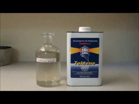 Purification of toluene