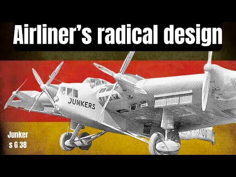 Können Sie Das Design Der Junkers G38 Als Verkehrsflugzeug Mit Kabinen In Den Tragflächen Erklären?