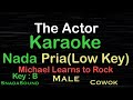 The Actor-Michael Learns to Rock-Karaoke nada Pria-Male-Low Key-Cowok-laki@ucokku