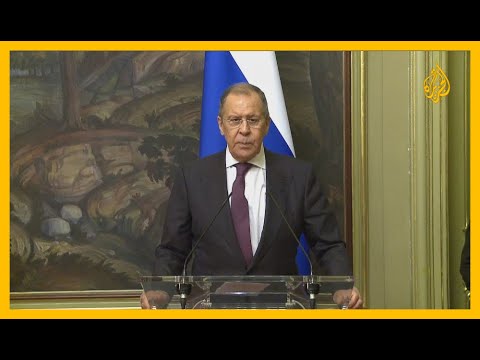 شاهد كلمة وزير الخارجية الروسي سيرغي لافروف خلال مؤتمر صحفي مشترك مع نظيره القطري