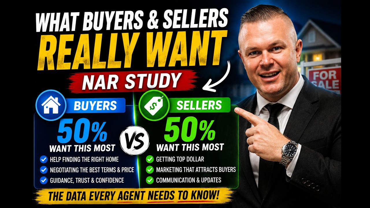 What Buyers & Sellers REALLY Want From Realtors | NAR Study
