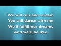 Brave Learn Me Right LYRICS ON SCREEN