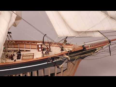 Cutty Sark wooden model kit