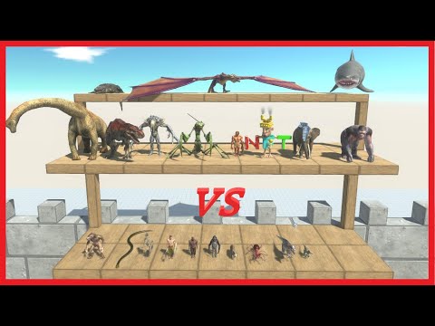 WEAKEST UNITS VS BOSSES - ANIMAL REVOLT BATTLE SIMULATOR