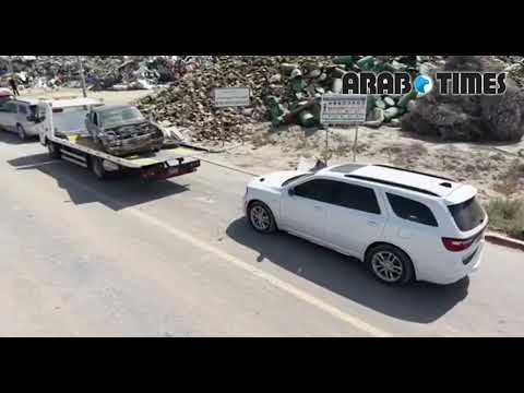 Kuwait Arrests Reckless Driver in Al-Wafra; Vehicle Sent for Scrapping