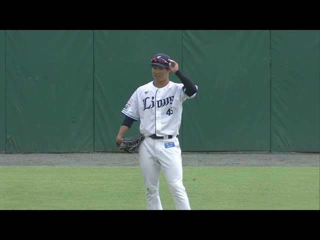 【ファーム】守備で魅せる!! ライオンズ・鈴木将平 レフトへの打球をダイビングキャッチ!!  2024年5月21日 埼玉西武ライオンズ 対 横浜DeNAベイスターズ