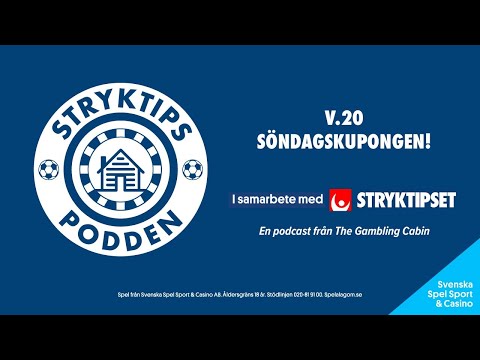 Stryktipset v.20 - Söndagskupongen!