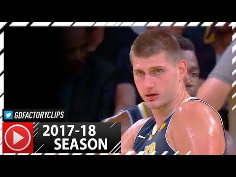 Nikola Jokic Full PS Highlights vs Lakers (2017.10.02) - 16 Pts!