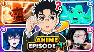 Guess the Anime by 4 PICTURES From its EPISODE 