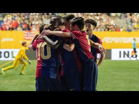 🔵🔴 FC Barcelona Future Stars 🌟La Masia in LaLiga Futures | Highlights & Journey⚽️⚽️