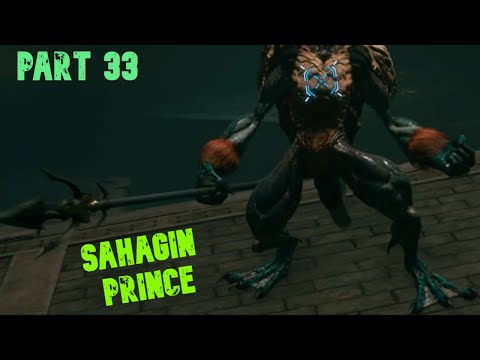 Part 33 - Prince Sahagin & Abzu Boss - FINAL FANTASY 7 REMAKE Walkthrough Gameplay