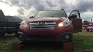 2013 Subaru Outback Catalytic Converter replace