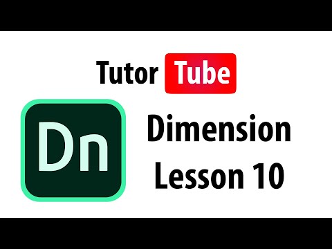 Dimension Tutorial Lesson 1 Interface and Setting Canvas Size