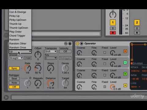 Ultimate Ableton Live 9: Part 5 - MIDI & Audio Effects : Arpeggiator