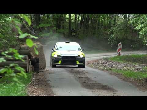 K. Brzozowski/A. Szadejko (Evo X) - 11. Rajd Koszaliński (22.05.2022)