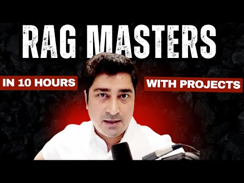 RAG Full Course in 10 Hours | Complete Tutorial + Real-World Projects | Euron