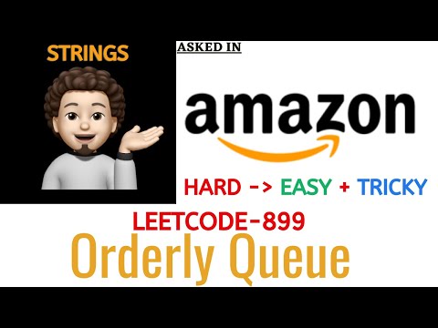 899 Orderly Queue Leetcode
