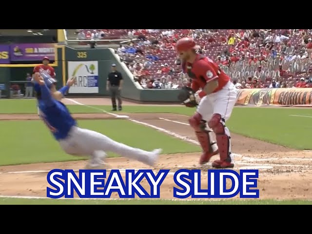 Wolters Attempts to Steal Home with a sneaky slide, a breakdown