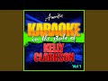 Addicted In The Style Of Kelly Clarkson Karaoke Version