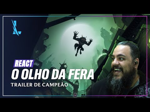 WARWICK: O OLHO DA FERA - REACT AO TRAILER | WILD RIFT