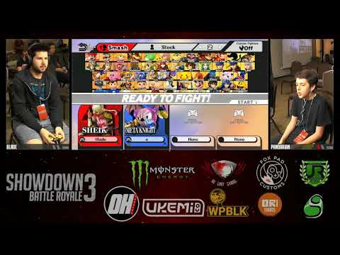 SBR3 SINGLES POOLS - Blade (Sheik) vs Pandarian (Meta Knight)
