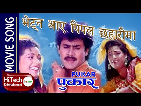 Bhetna Aaye Pipal Chhaharima | Pukar Nepali Movie Song | Saroj Khanal | Bina Budhathoki