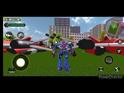 Robot Car Transform 2020: Robo War #optimusprime  part 4 ( Robot Superhero Games )