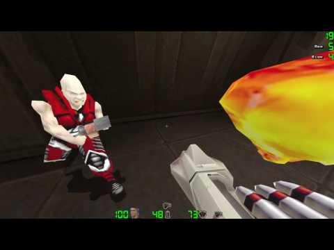 Quake 2 RocketArena2 - [CwF] vs [nTs] - ra2map16 (2001)