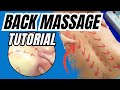 COMPLETE BACK MASSAGE TUTORIAL ‍ ️ Step By Step Techniques For Pain Relief Relaxation