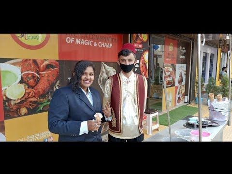 Turkish ice cream now in bhubaneswar!!! 1st time tried...new trend in bbsr...@fun game ...