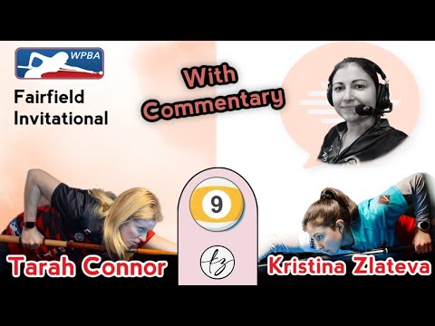 Kristina Zlateva (BUL) vs Tarah Connor (USA) - 2024 WPBA Fairfield Invitational WR1 9-ball