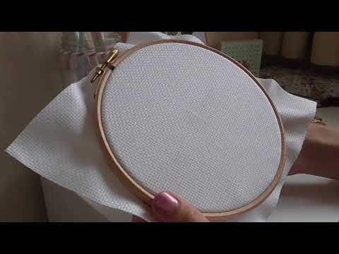 How to start cross stitching