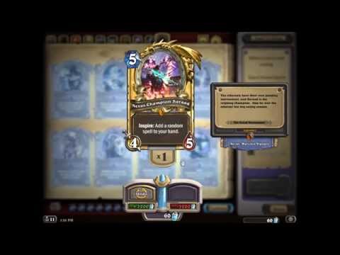 [Hearthstone] Golden Nexus-Champion Saraad Animation! | NEW Neutral Legendary - The Grand Tournament