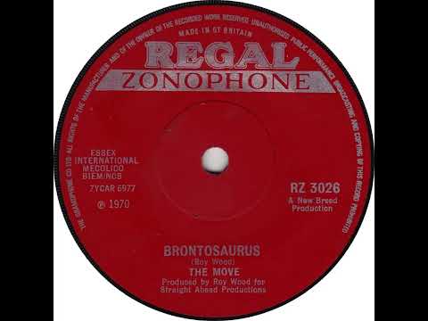 UK New Entry 1970 (81) The Move - Brontosaurus