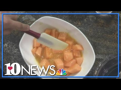 Chill out with this chilled cantaloupe soup recipe