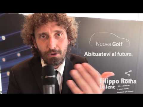 Presentazione Nuova Golf da Reggini con Le Iene Filippo Roma, Stefano Corti e Alessandro Onnis