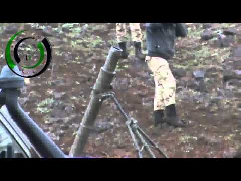 استهداف مقرات النظام بقذائف الهاون من قبل الفرقة 90 في ريف درعا ضمن معركة توحيد الراية