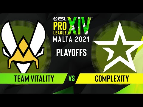 CS:GO - Complexity vs. Team Vitality [Mirage] Map 3 - ESL Pro League Season 14 - Playoffs