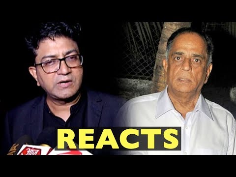 Prasoon Joshi REACTS On Pahlaj Nihalani Being Sacked From Censor Board