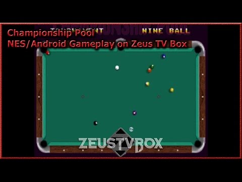 Classic NES Championship Pool - Android Gameplay on Zeus TV Box