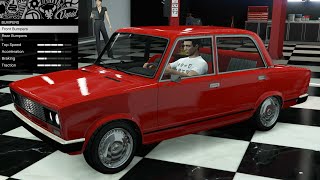 GTA 5 - Past DLC Vehicle Customization - RUNE Cheburek (Lada VAZ-2101 & 2106)