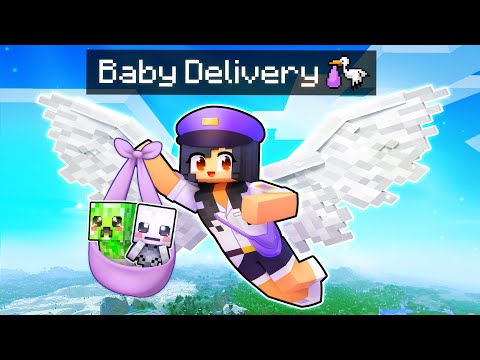 Delivering BABY MOBS To Families In Minecraft!