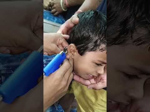 Ear 👂 piercings 😱#earpiercings #earrings #hairstyles #viral